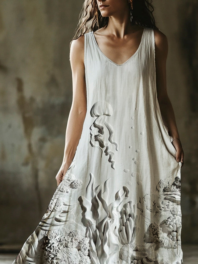 Anmutig gestaltete Kleid