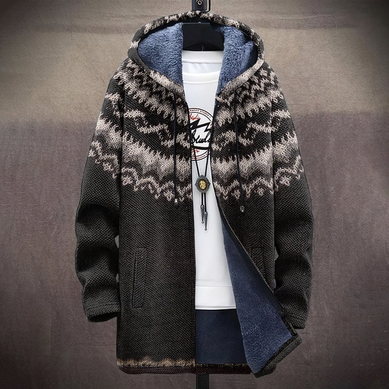 Klassisch gestaltete Strickjacke