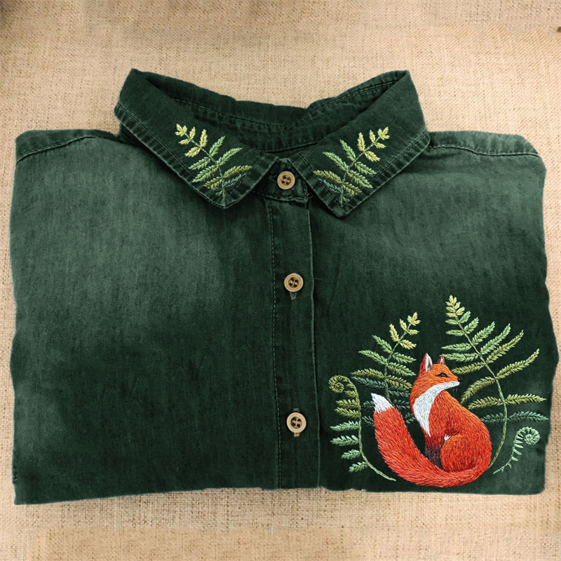 Zeitloser Vintage-Stil Bluse