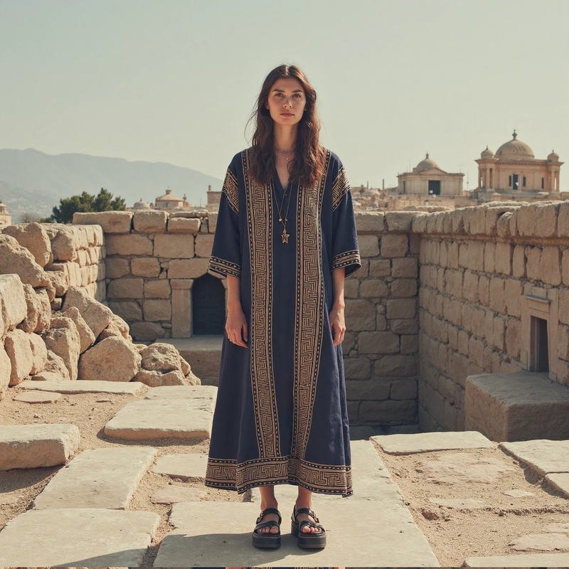 Wunderschön gefertigte Kleid