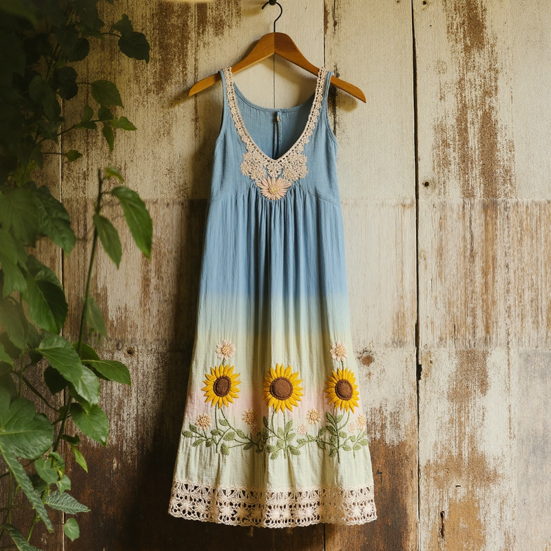 Anmutig gestaltete Kleid