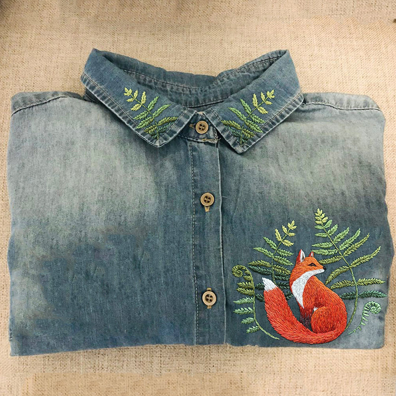 Vintage inspirierte Bluse