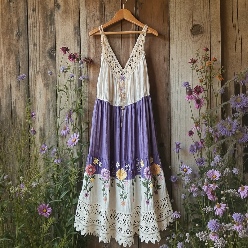 Durchdacht gestaltete Kleid