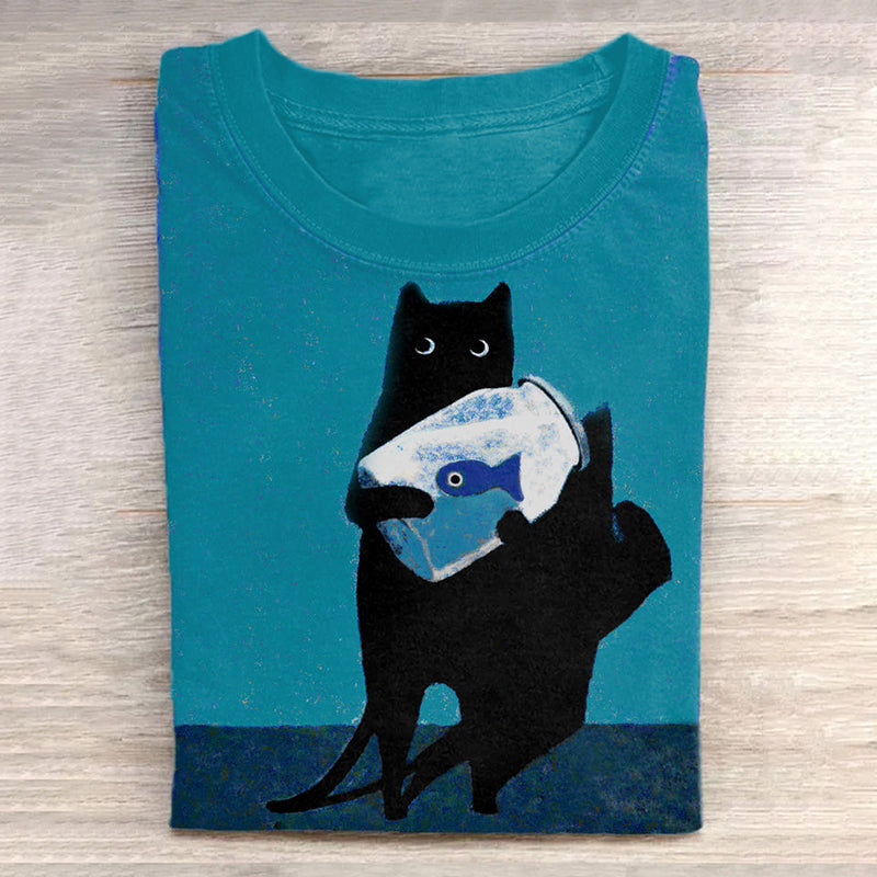 Anmutig gestaltete T-Shirt