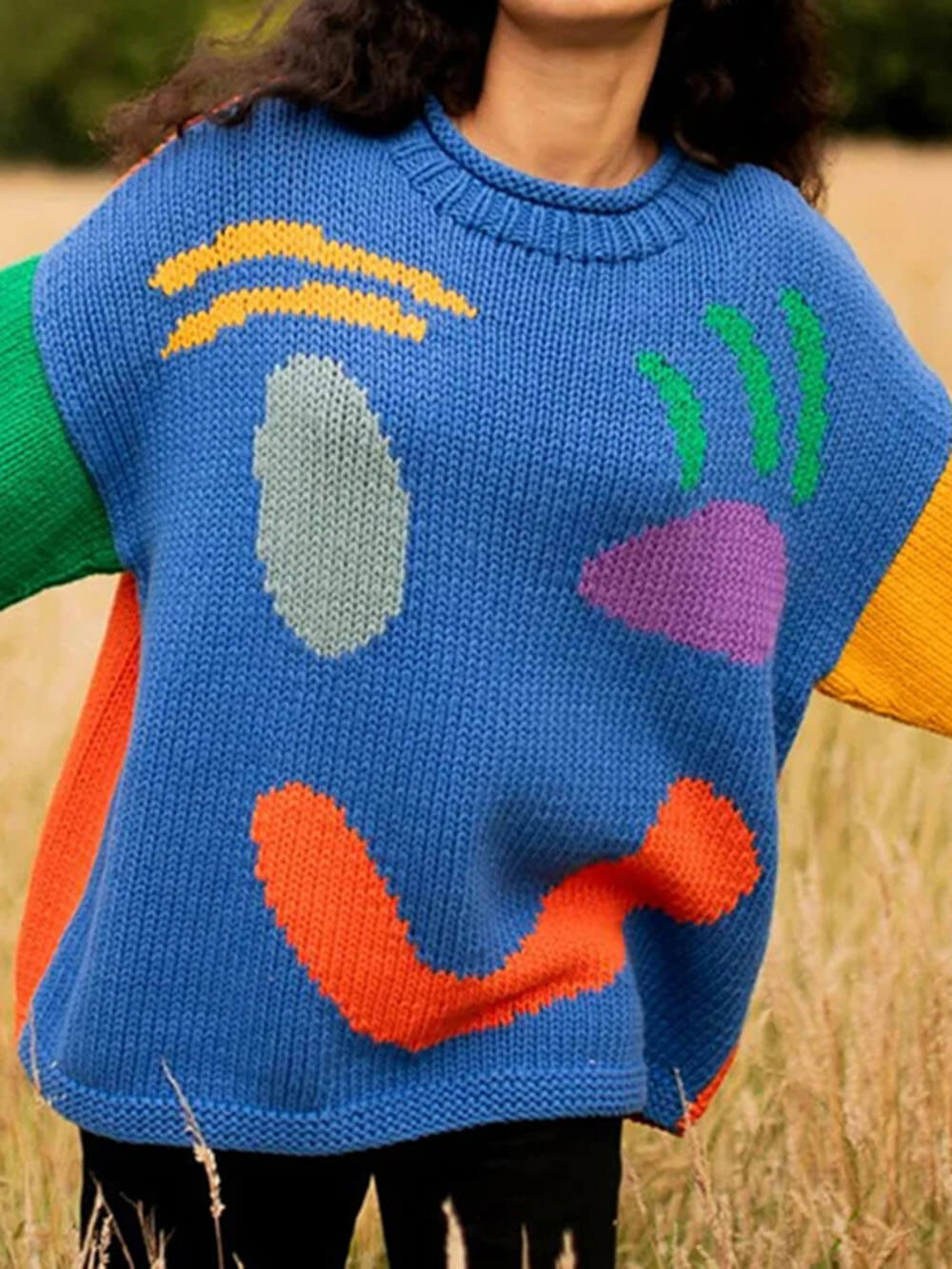 Anmutig gestaltete Pullover