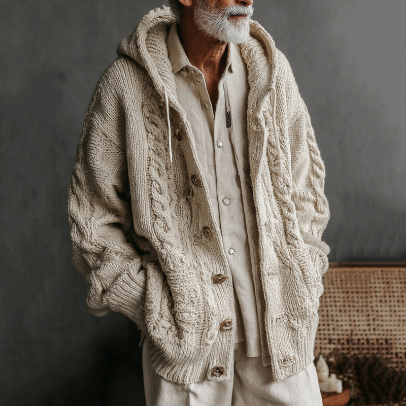 Elegant gestaltete Strickjacke