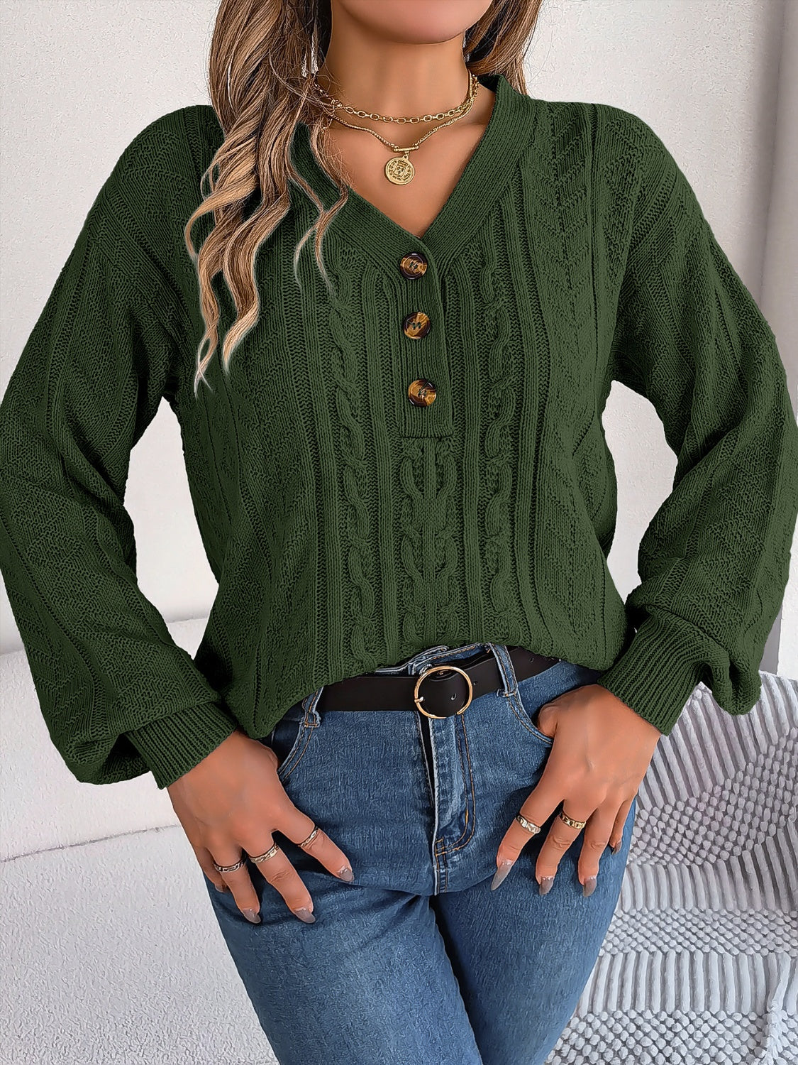 Durchdacht gestaltete Pullover