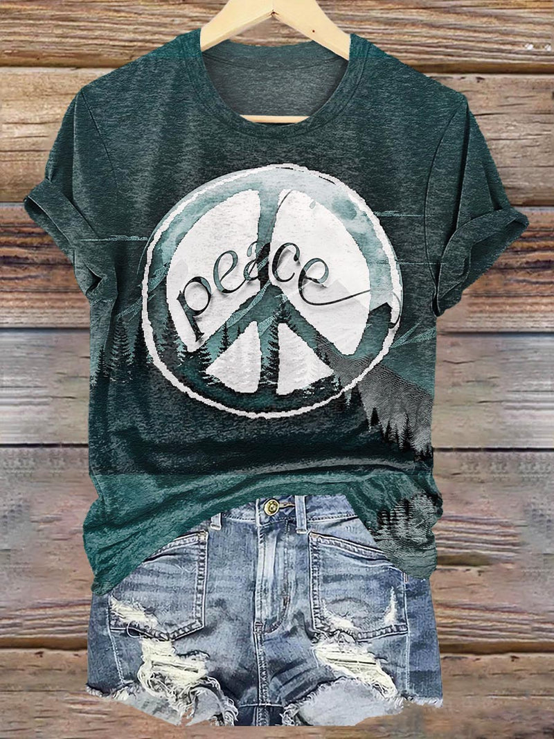 Zeitloser Vintage-Stil T-Shirt