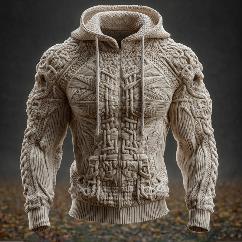Klassische Vintage Strickjacke