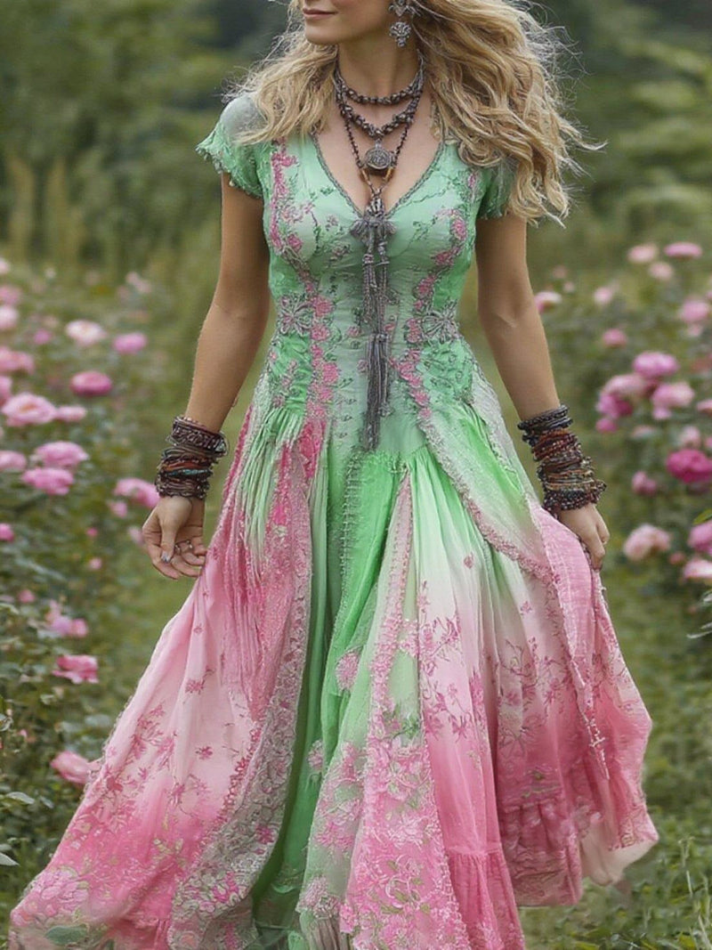 Klassisch gestaltete Kleid
