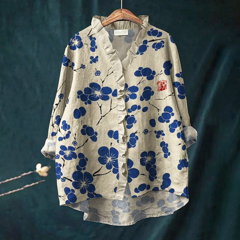 Klassisch gestaltete Bluse