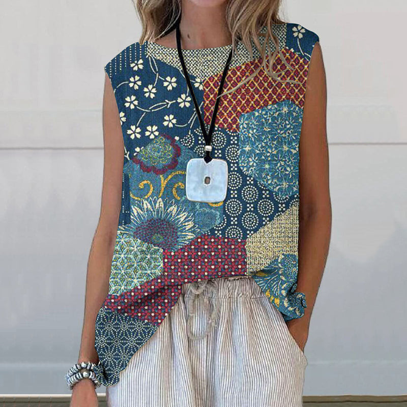 Zeitloser Vintage-Stil Top