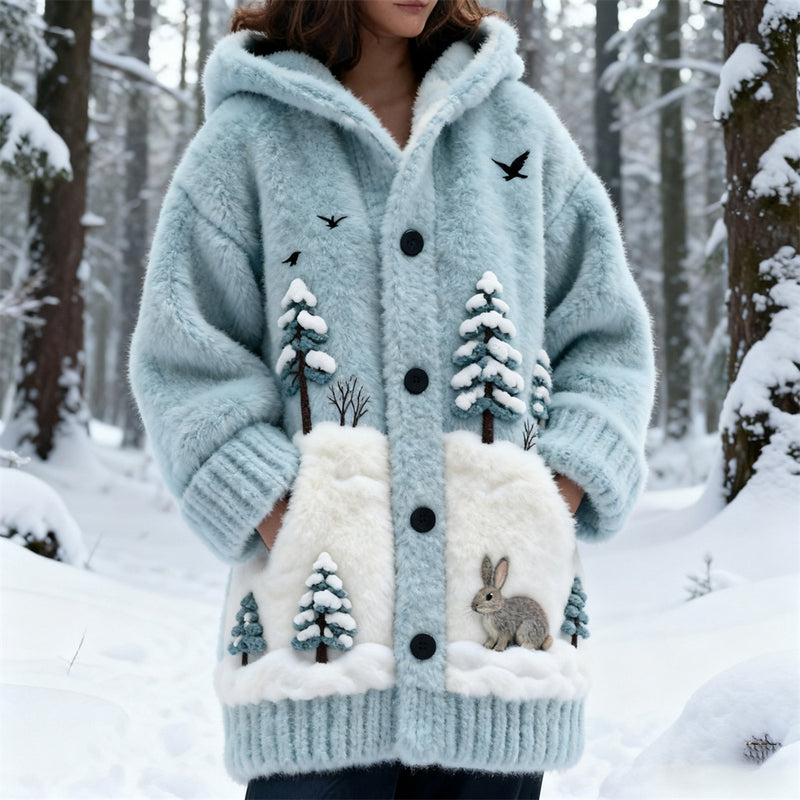 Elegant gestaltete Strickjacke