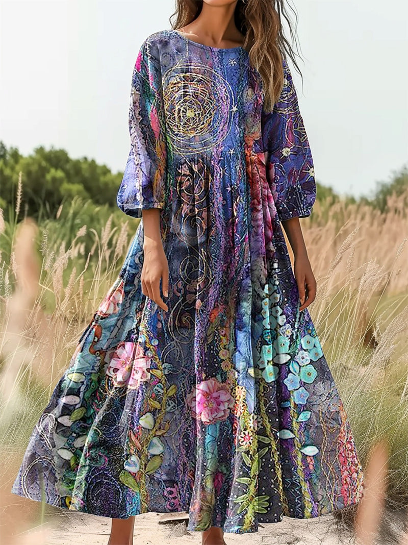 Klassische Vintage Kleid