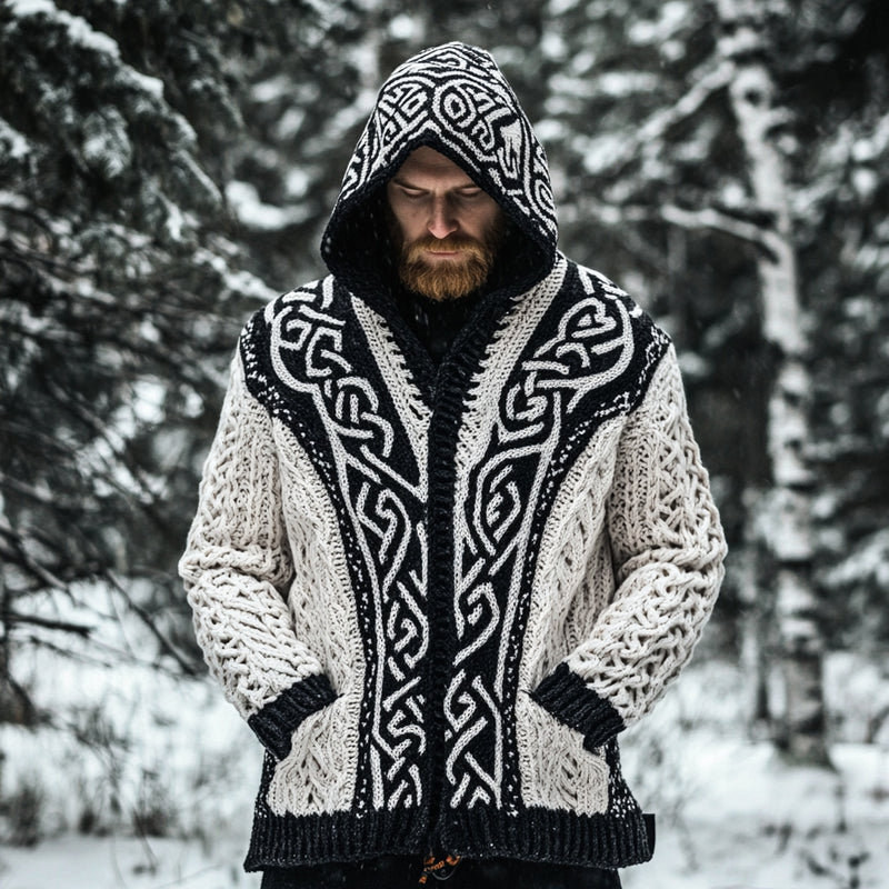 Anmutig gestaltete Strickjacke