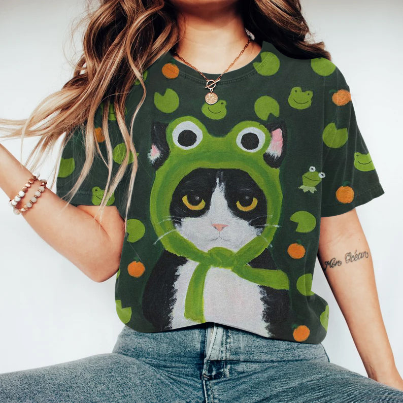 Anmutig gestaltete T-Shirt