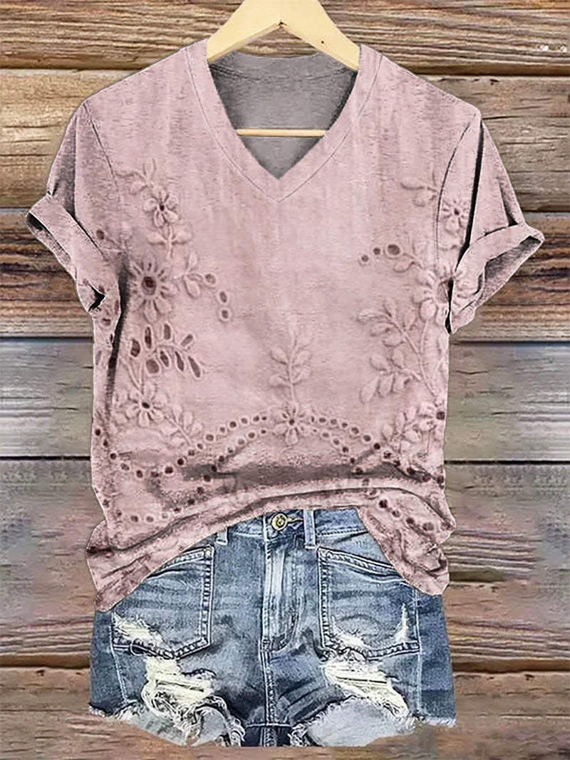 Elegant gestaltete T-Shirt