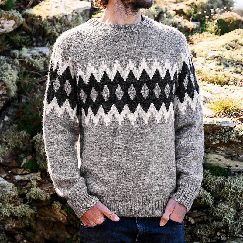 Zeitloser Vintage-Stil Pullover