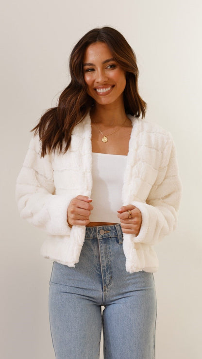 Zeitloser Vintage-Stil Jacke