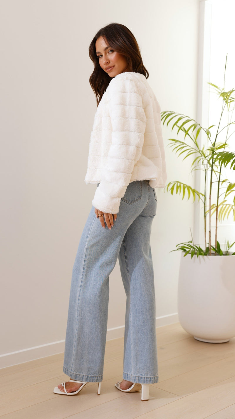 Zeitloser Vintage-Stil Jacke