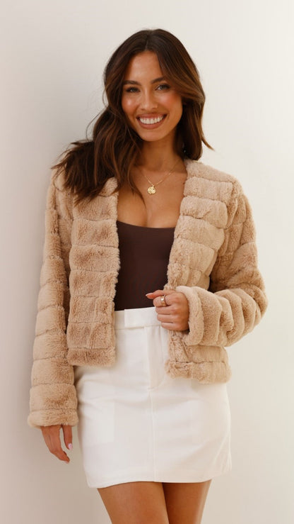 Zeitloser Vintage-Stil Jacke