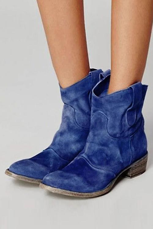 MW | Unterstützte Wildleder-Stiefeletten