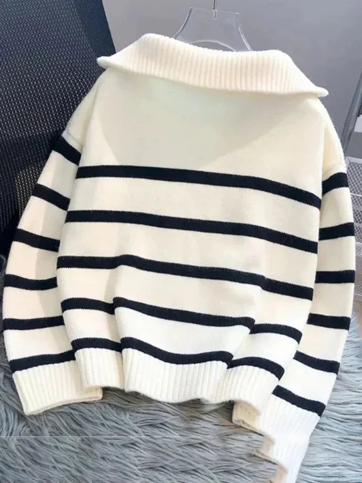 Zeitloser Vintage-Stil Pullover