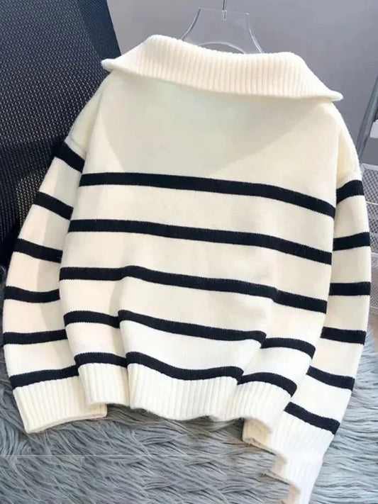 Zeitloser Vintage-Stil Pullover