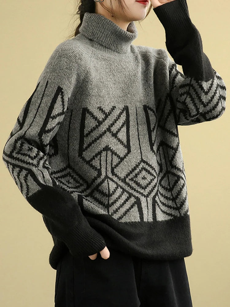 MW | MW – Strickpullover mit Rollkragen