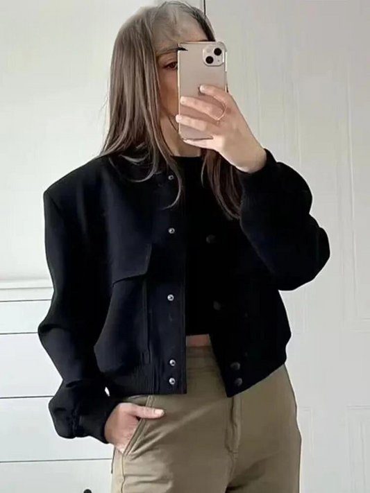Zeitloser Vintage-Stil Jacke