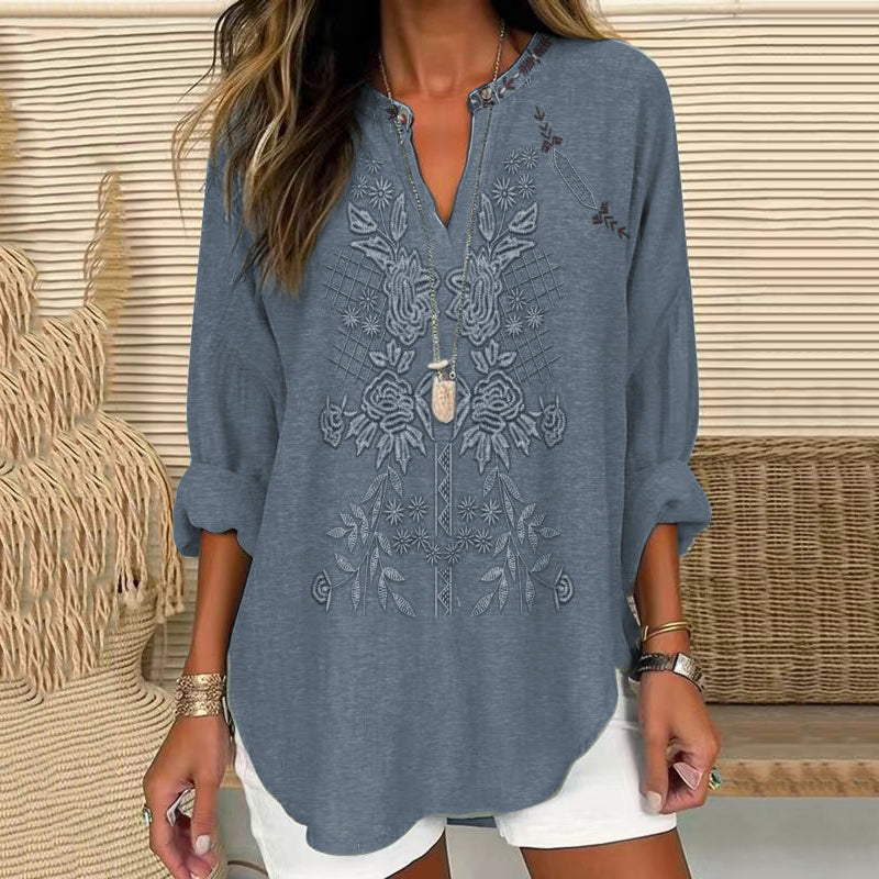 Vintage inspirierte Bluse