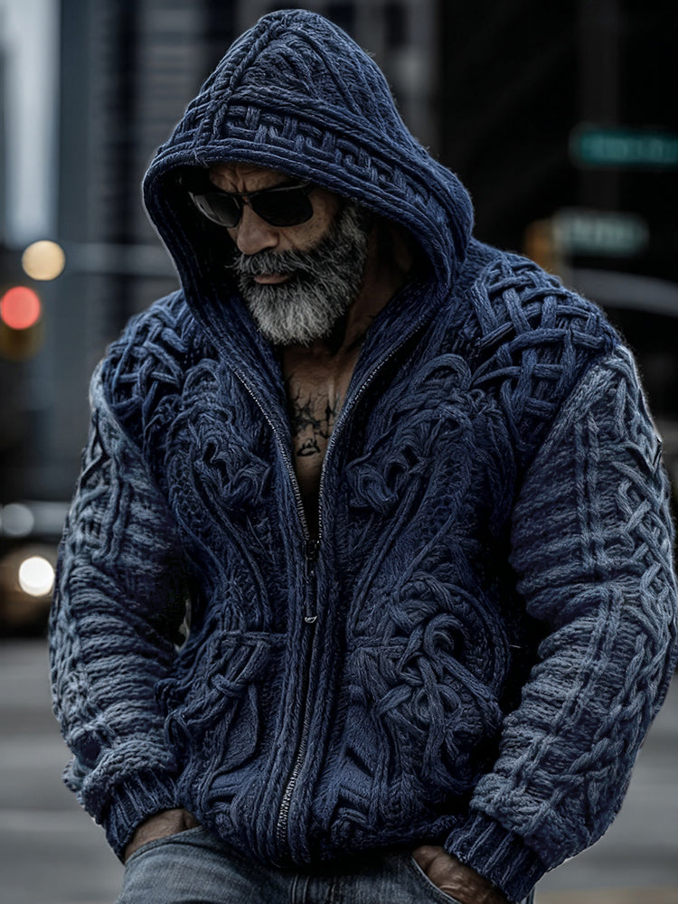Elegant gestaltete Strickjacke