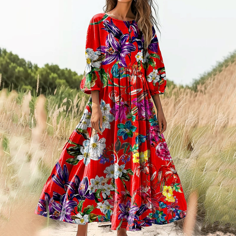 Klassische Vintage Kleid