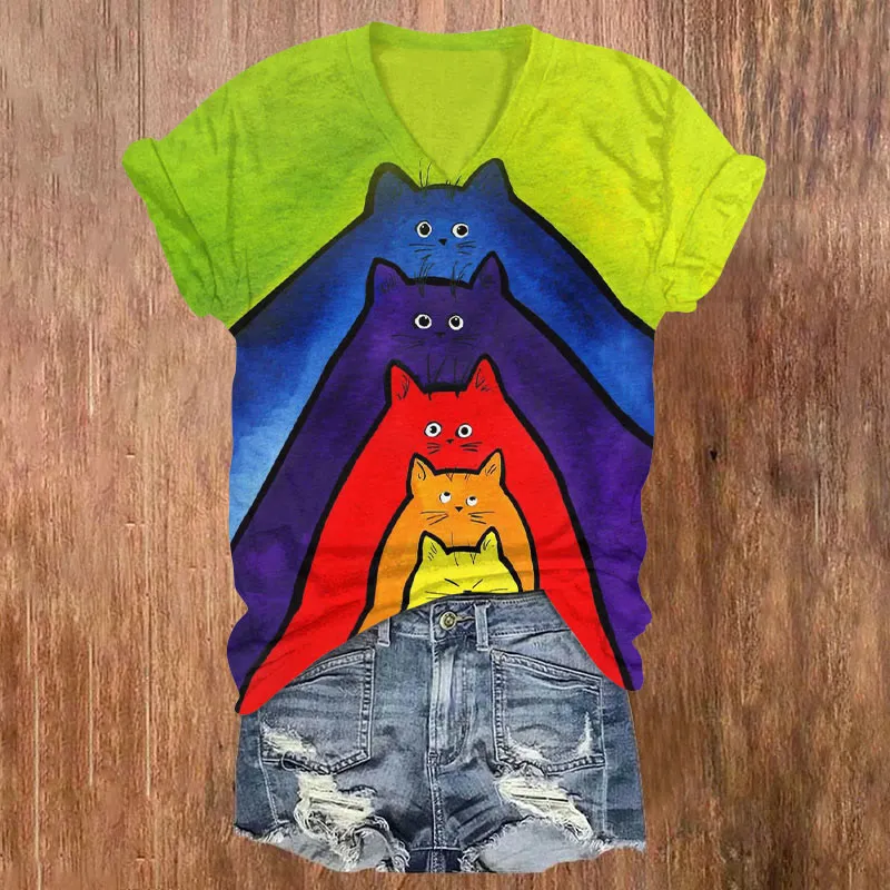 Anmutig gestaltete T-Shirt