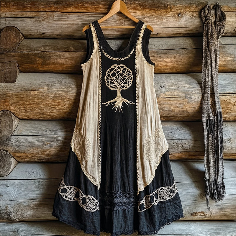 Zeitloser Vintage-Stil Kleid