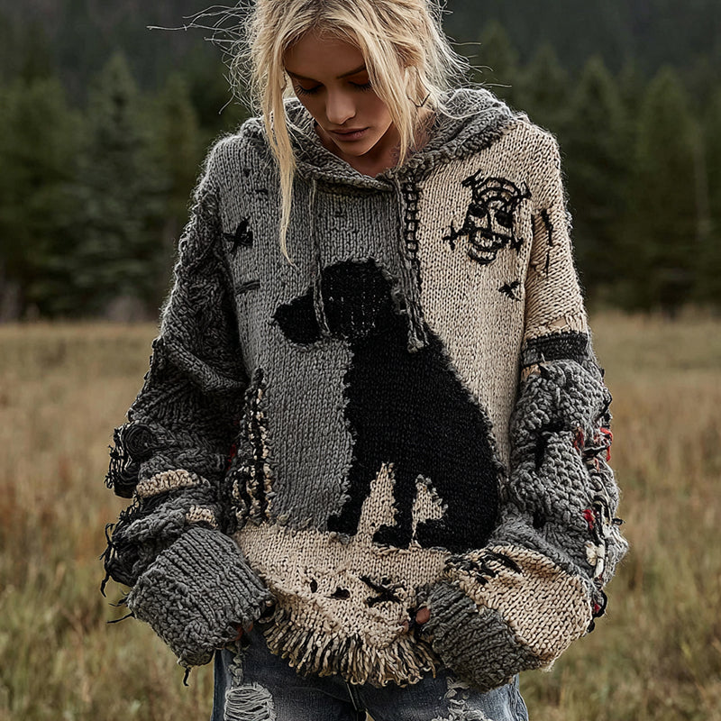 Zeitloser Vintage-Stil Pullover