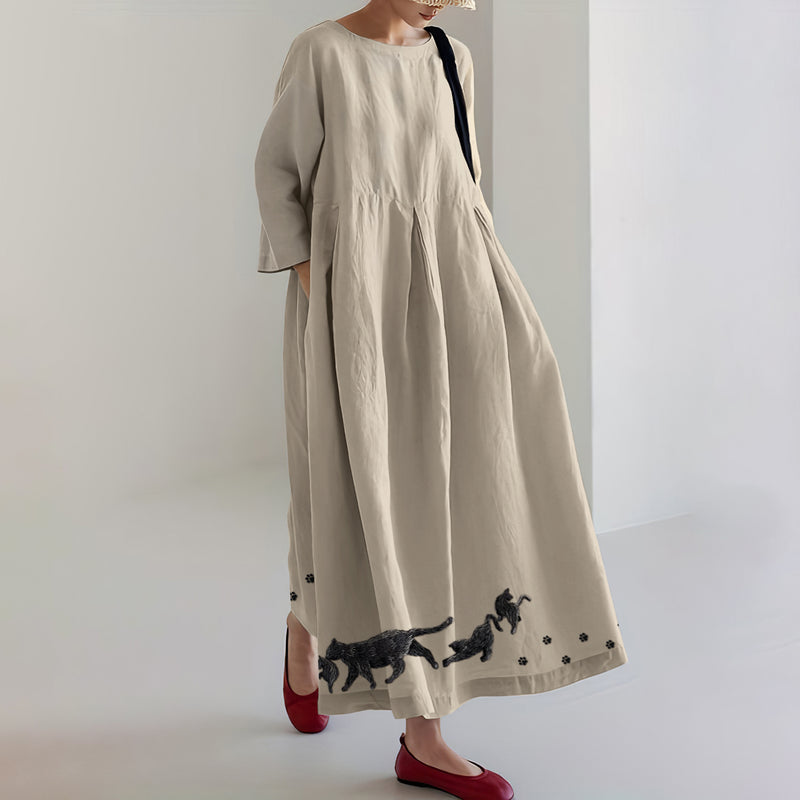 Durchdacht gestaltete Kleid