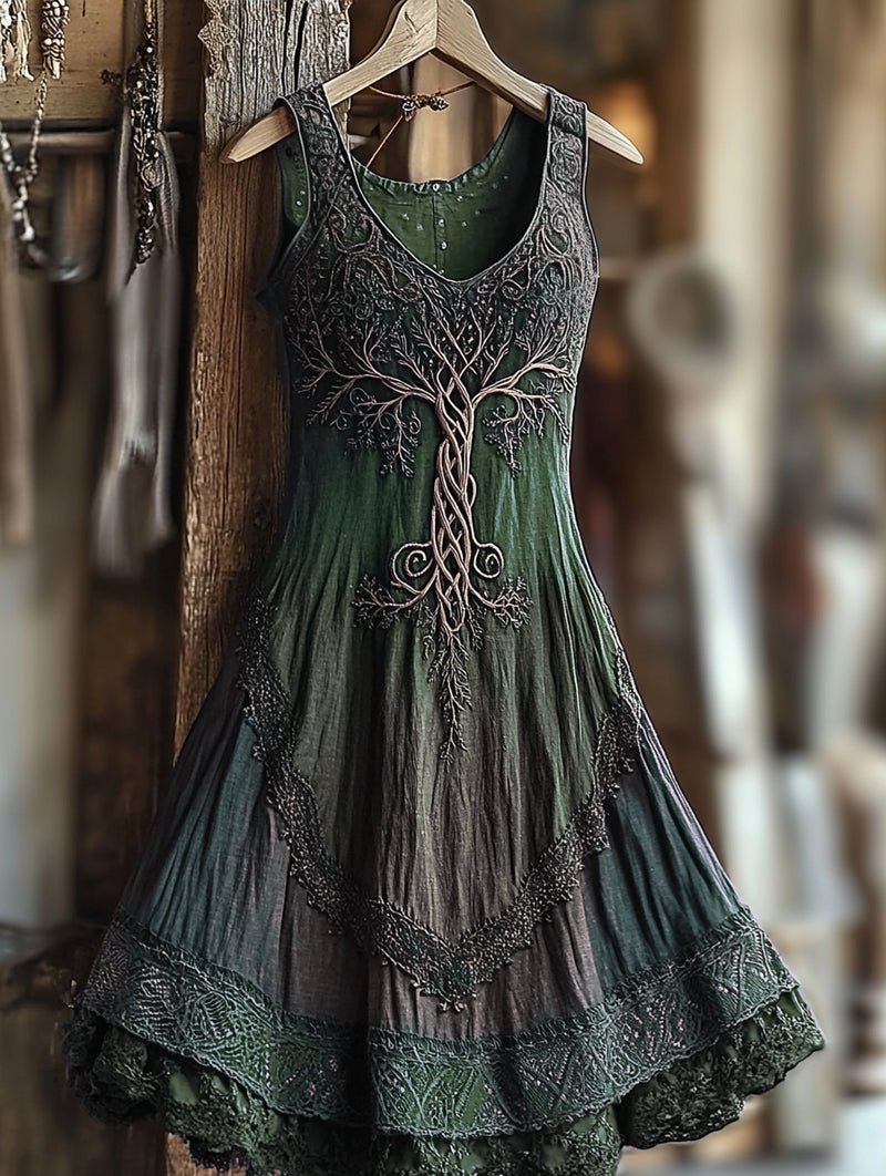 Klassische Vintage Kleid