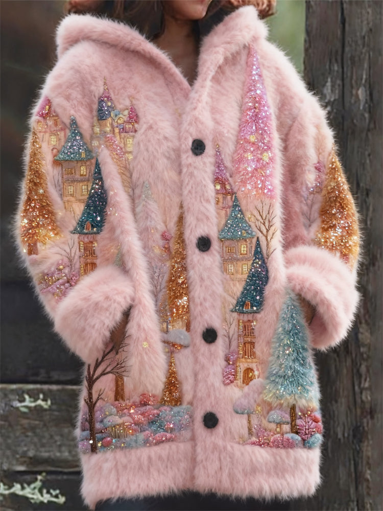 Klassisch gestaltete Strickjacke