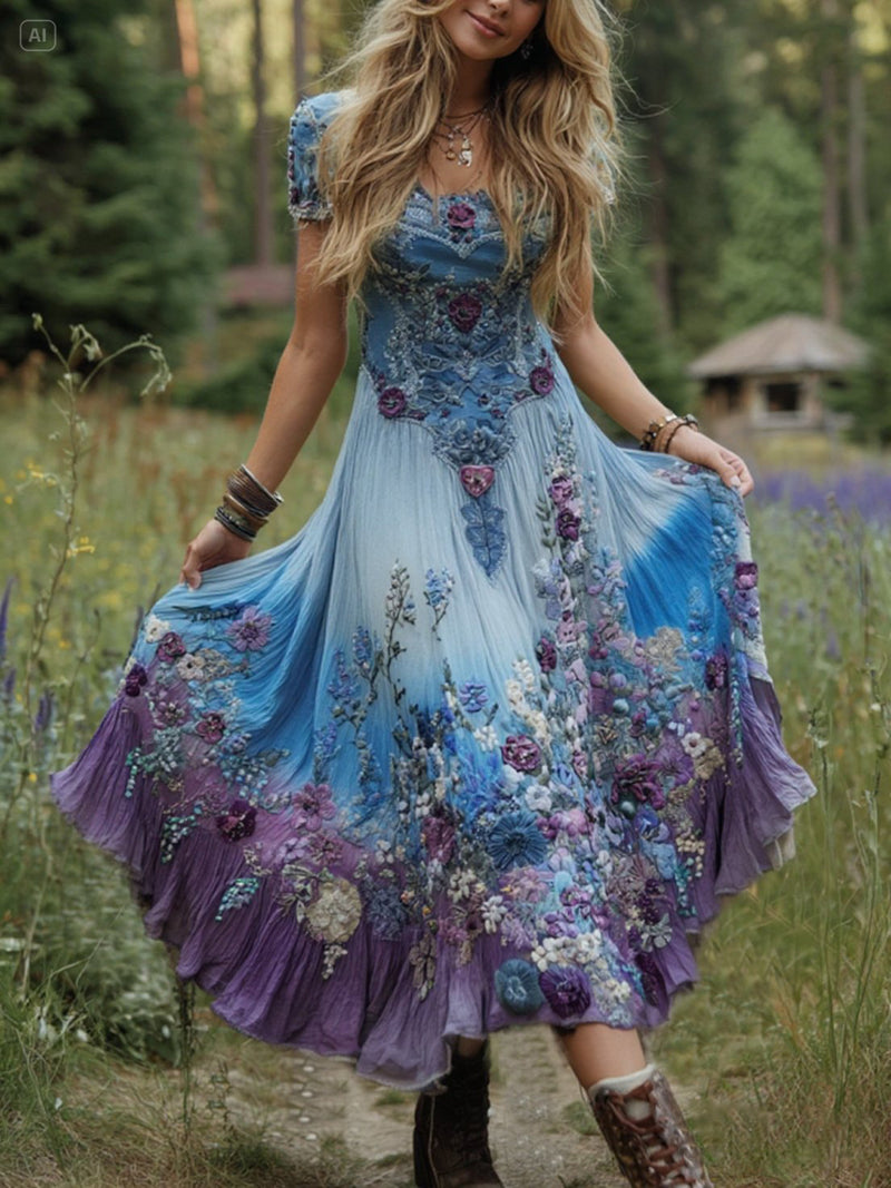 Vintage inspirierte Kleid