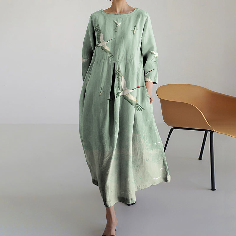 Zeitloser Vintage-Stil Kleid