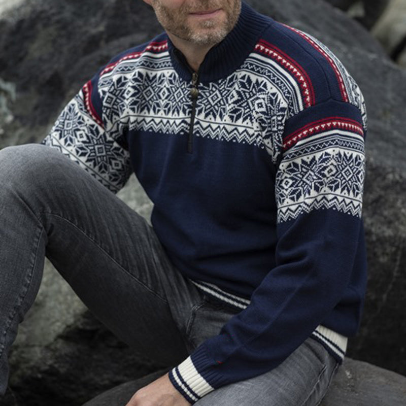 Zeitloser Vintage-Stil-Pullover