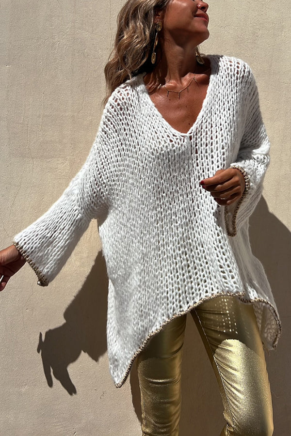 Zeitloser Vintage-Stil Pullover