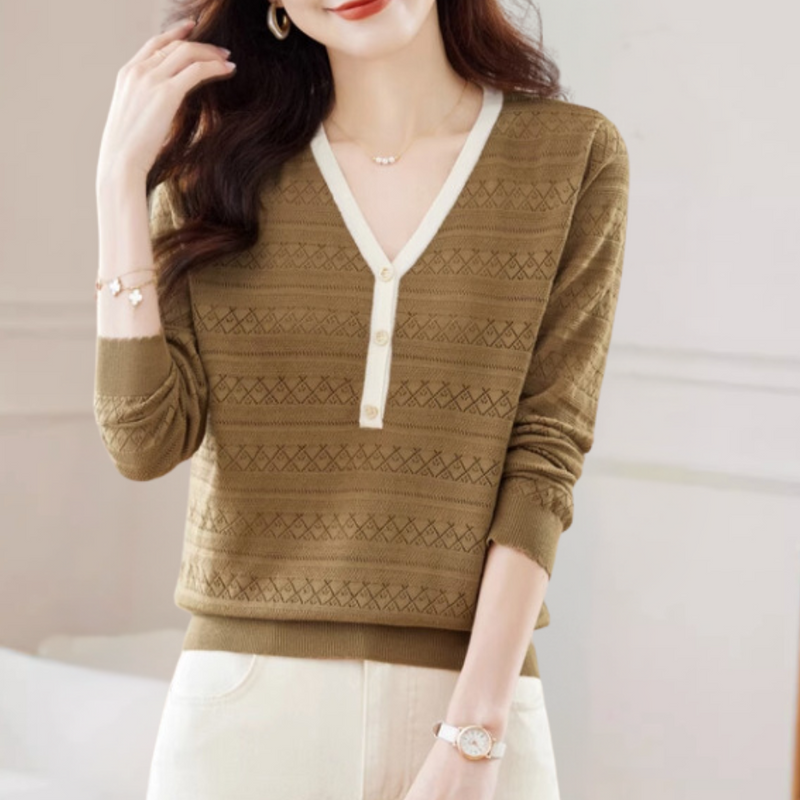 Elegant gestaltete Pullover