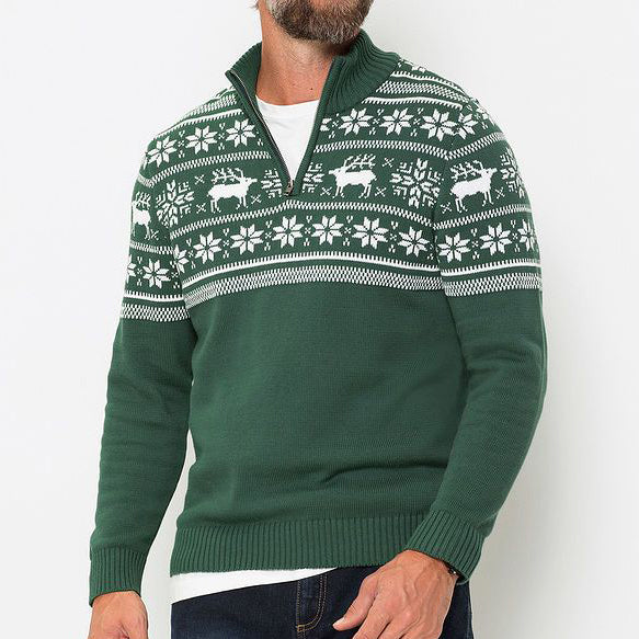 Zeitloser Vintage-Stil Pullover