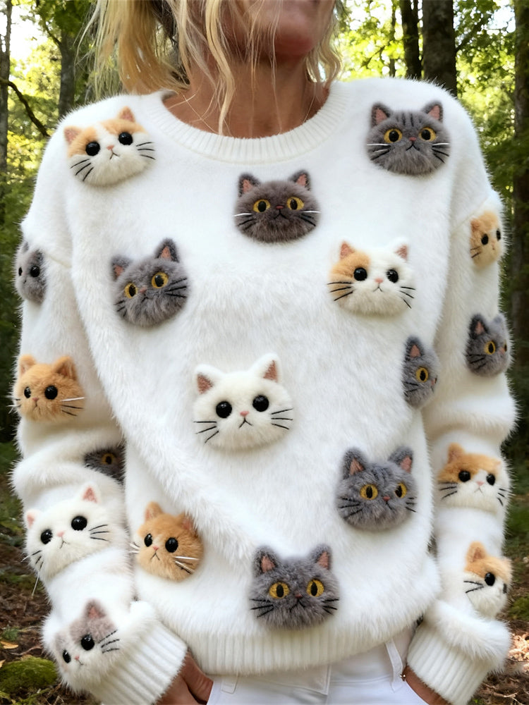 Wunderschön gefertigter Pullover