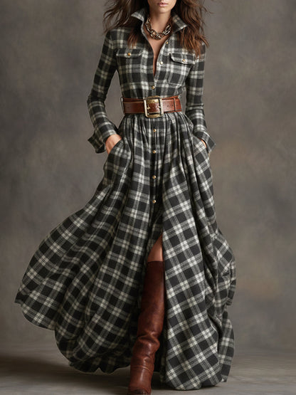 Klassische Vintage Kleid