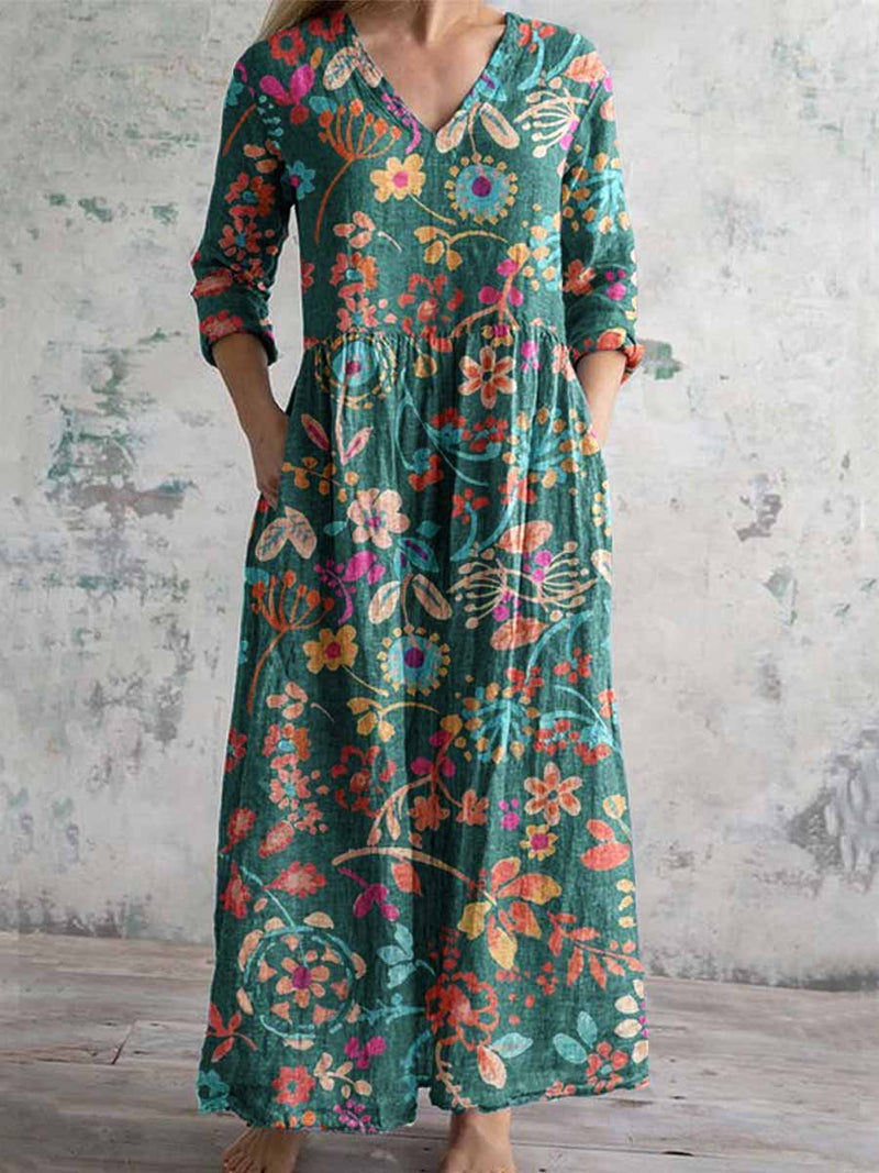 Anmutig gestaltete Kleid