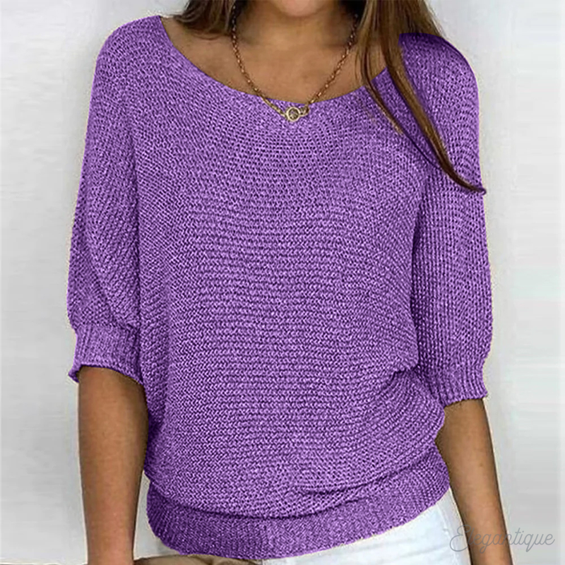 Zeitloser Vintage-Stil Pullover