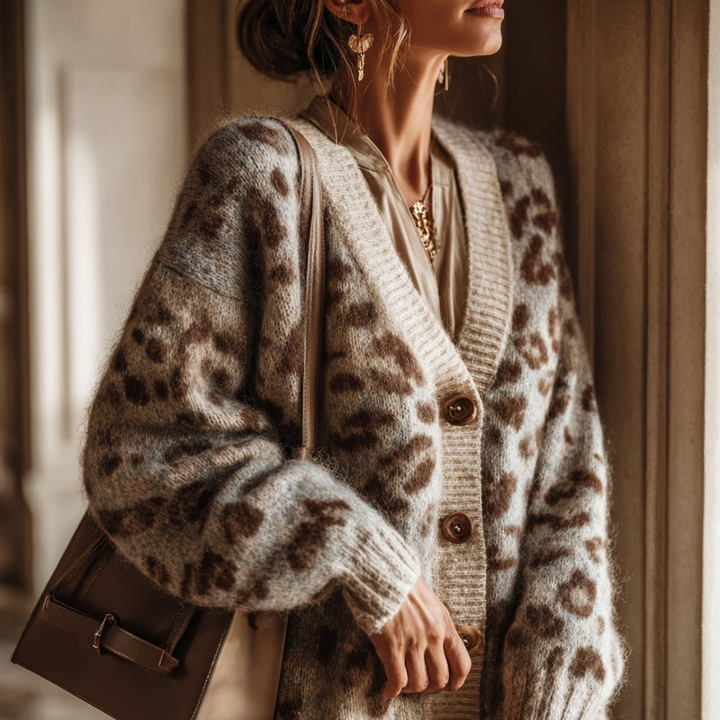 Vintage inspirierte Strickjacke